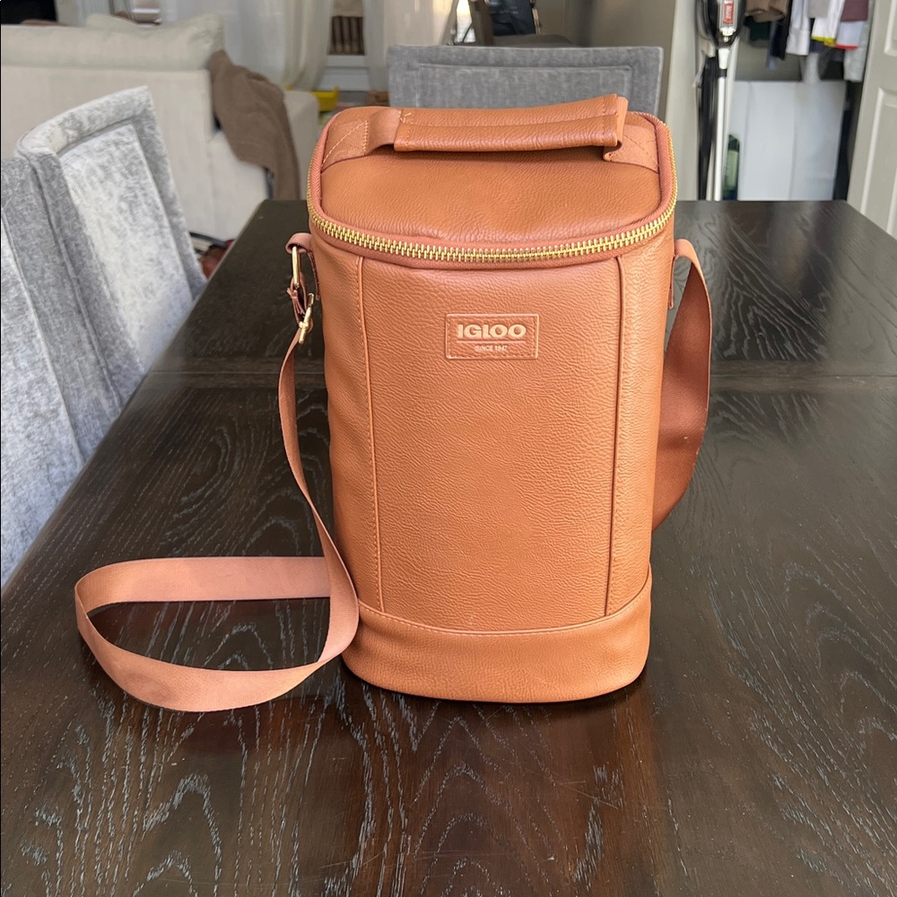 Igloo Luxe Collection 2 Bottle Wine Cooler, Beverage Tote, MaxCold Insulation